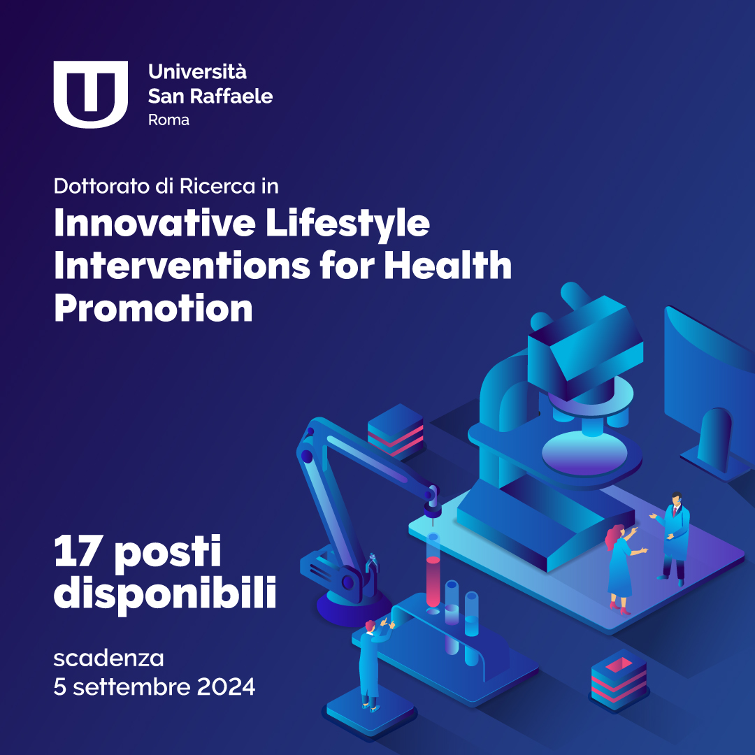 Dottorato di Ricerca in "Innovative Lifestyle Interventions for Health Promotion" (XL ciclo)